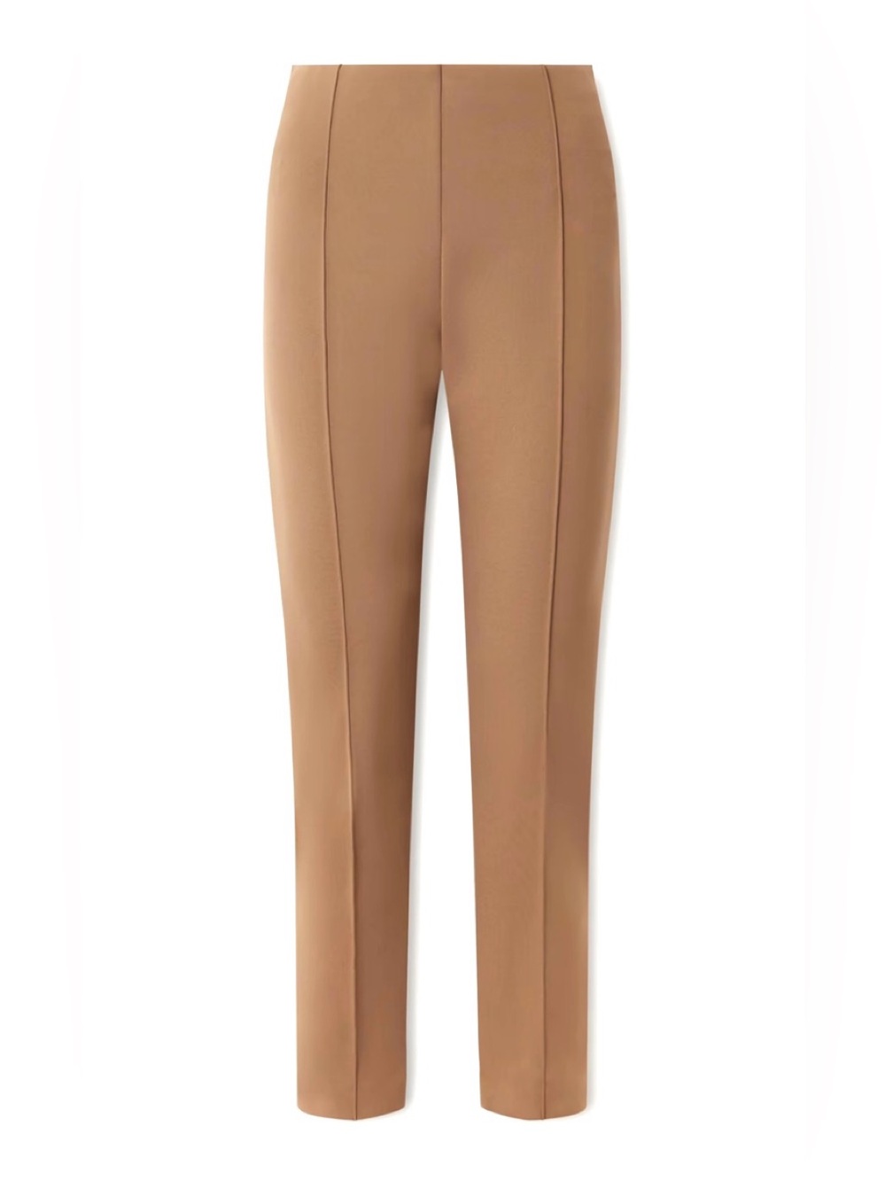 The Row Caro Slit-Cuff Stretch-Twill Trousers 2